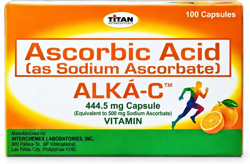 ALKÁ-C Capsule packaging