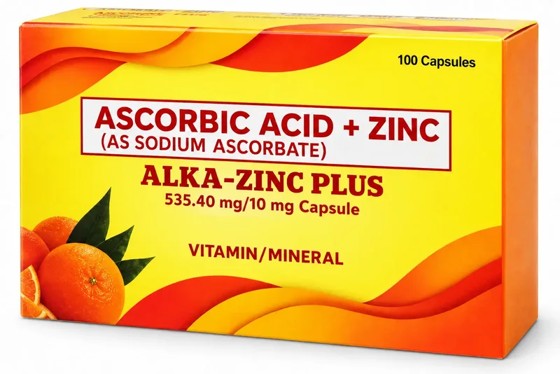 ALKA-ZINC Plus packaging