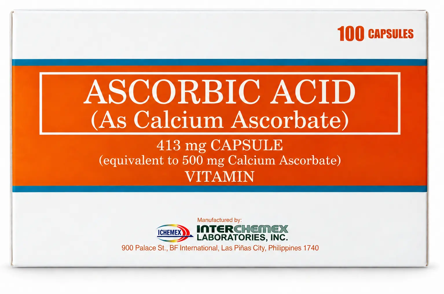Ascorbic Acid packaging