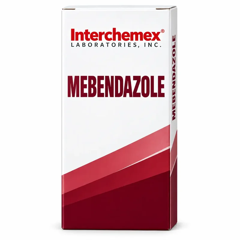 Proposed packaging design for Mebendazole, tablet